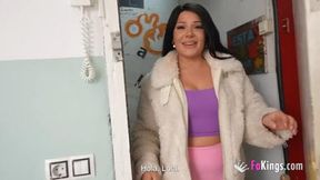 Lola Bratz gets deepthroat pleasure from Don Jorge