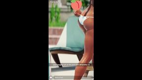 Slurpin' sweaty DVa's snaps like thirsty thirst-baby, Physics be damned, gotta get jiggle-juice fix
