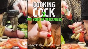Forking fantastic flavors, a meaty main course of male genitalia