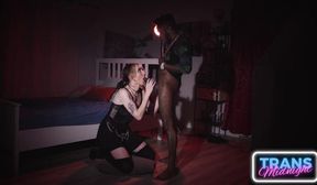 dusti bunni cums from getting fucked by bbc