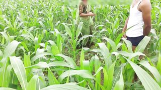 Bhabhi ko Devar ka kala mota Lund aaya pasand makai Ke khet me bhabhi ki chudai outdoor hindi audio