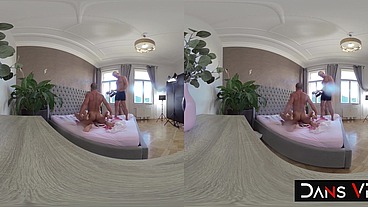 Matt And Charlie Fuck Petite Babe Lovita's Snatch And Asshole!
