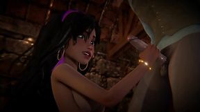 Esmeralda's Naughty Fantasy: Masturbation, Handjob, Cumshot, and Squirt!