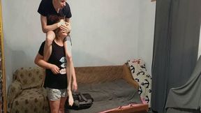 Strong Natalie saves a boy WMV