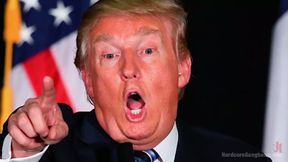 Feminist reporter Naveen Ora gets her all holes stuffed by Trump supporters