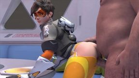 Tracer Satisfying Her Desire with a Big Cock&#x1F32D;