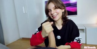 HiYouth's Sloppy Blowjob, Rough Doggy, and Creamy Facial.