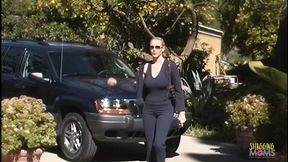 Dirty milf in lacy lingerie goes down on giant dong, gets pounded mercilessly