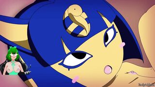 Polla grande perfecta cabalgando por Ankha