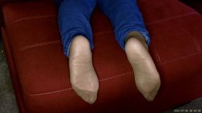 Ms Neecy - Nylon to Bare Soles Intense Sniffing