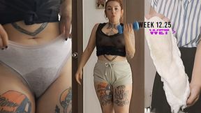 Week 12, 2025 Underwater Compilation Clips 2 scenes Anjelica Douxxx