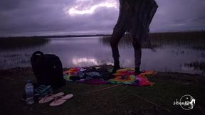 gozando na beira da lagoa, hippie aventureira nao resistiu ao tesao acumulado enquanto fazia trilha com tesao e adrenalina - my infinities first #11 - rio grande do sul