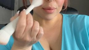 Smoking mommy catches you spying JOI (custom)
