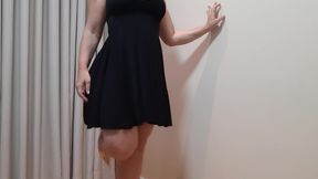 vestido rodado preto de balada sera q tem calcinha ou nao??