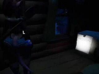 SURVIVING THE NIGHT AND GETTING FUCKED IN THE WOODS BY A FUTANARI! - The Haunted Acres