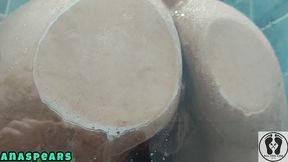 hot soapy shower glasschord fetish frottage