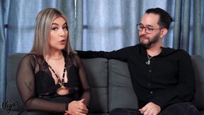 naty delgado tells us a little more about her and then gets fucked hard