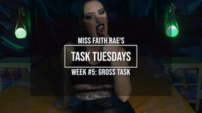 Week 5: A Gross Task for my Filthy Pets (MP4)