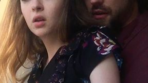 First Date Anniversary Sex in a Public Stairwell