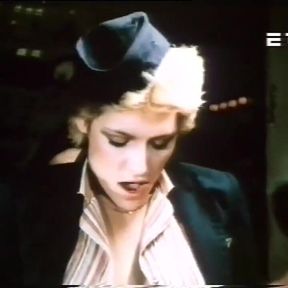 Airplane Pilot with Huge Cock Fucks and Cums on Asshole a Busty MILF Stewardess with Hairy Pussy