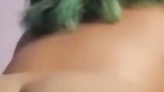 mom Riding big black cock To ORGASM