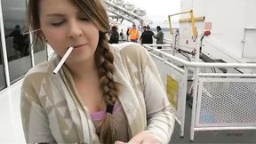 Watch sensual Cali Hayes's smut