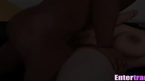 big booty futa secretary fucks her boss to keep her job.