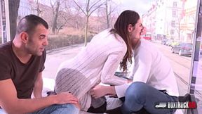 JessicaBell ravishes behind the pickup