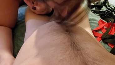 Submissive Gives Loving & Caring Blowjob!