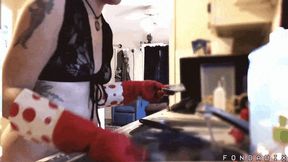 Vault Release: Lacy black lingerie dishwashing [WMV - 1080p]