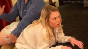 Spanking Glamour - Dixie Lynn 4 - spanked in 4K 60fps