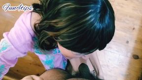 Unexpected Blowjob From Sweet Step Sister