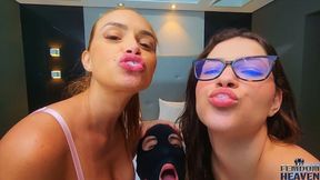 Divine Spits from three Divine Bitches
