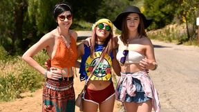 Cadey Mercury, Lily Jordan and Liv Revamped are getting pleasure