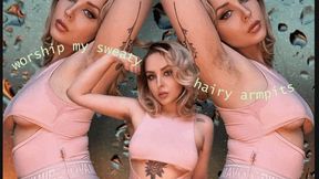 Worship My Swety Hairy armpits