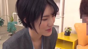 Busty Brunette Teen Loses Japanese Virginity in Toy-Fueled Challenge