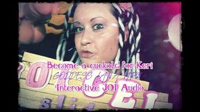 become a cuckold for keri interactive joi audio by goddess lana