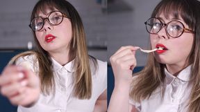 GUM CHEWING BRAT