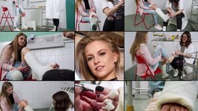 Bonnie SLWC Black and White Pedicure and Foot Massage (in HD 1920X1080)