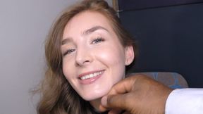 Katie Cooper gets BBC'd, then serviced with a sloppy handjob, cumming hard