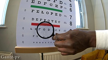 The Eye test- i can see the D!