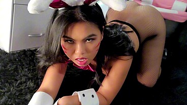 Cindy Starfall Overwatch Dva Cosplay—Striptease