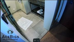 Got serviced by the plumber, Miss Raquel's got a cum-soaked surprise awaiting