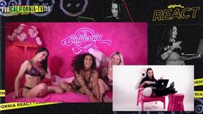 Monique Bertoline REACTS to the 'Naughty Girls of Brazil'! Plug in the Asshole, Toys and Lots of Banging!