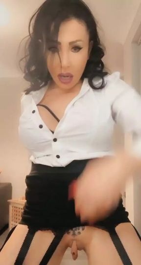 Nicole DuPapillon UK&#039;s Longest Labia  - montage of clips where I&#039;m working from home (or trying to)