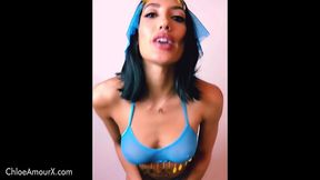 chloe amour s halloween finger fuck