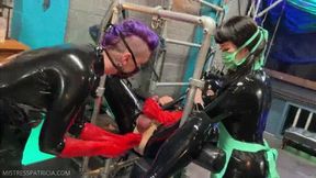 Heavy Rubber Glove Fisting ft Lady Valeska (720p)