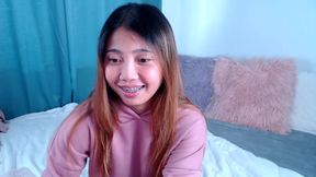 amine a wild, Amateur Japanese Ginger on Cam