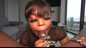 Dicked Down By Desirable Dark Chocolate