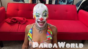 redhead squirts pussy eating fingering bald ebony clown ass slut facial
